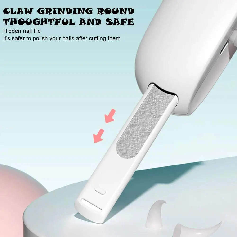 Pet Nail Clippers Dog Cat Nail Trimmer Labor-Saving Nail Convenient Nail Grinder Dog Grooming Care Supplies