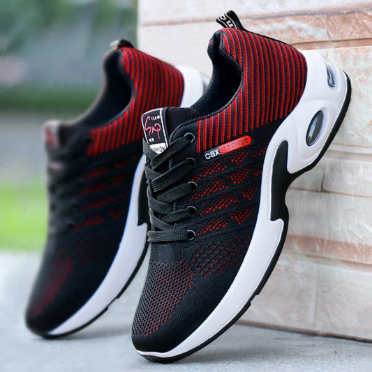 Hot New men Shoes trend men's shoes breathable lace-up running shoes Korean version light casual sports shoes