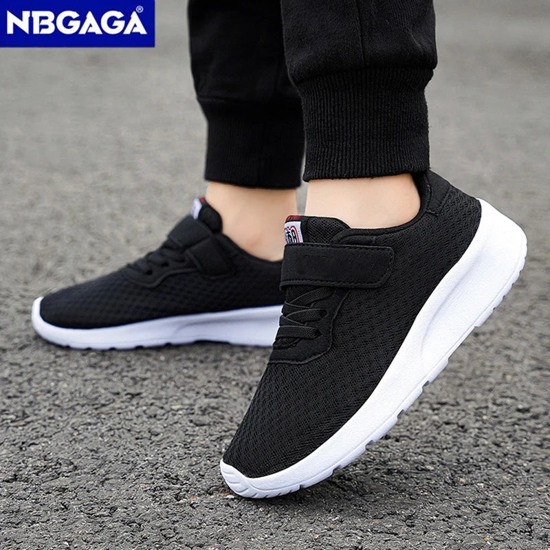 Sport Kids Breathable Sneakers Boys Sport Running Shoes Comfortable Children Girls Leisure Trainers School Mesh Walking Footwear