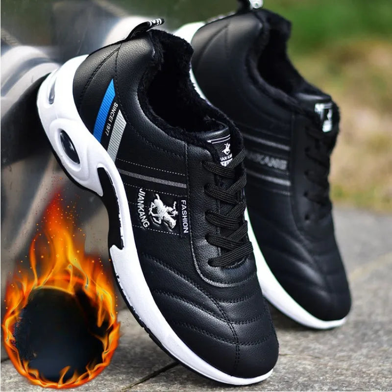 Brand men Sneakers air Cushion running shoes for men Platform 2023 new Breathable leather vulcanized shoes zapatos de hombre