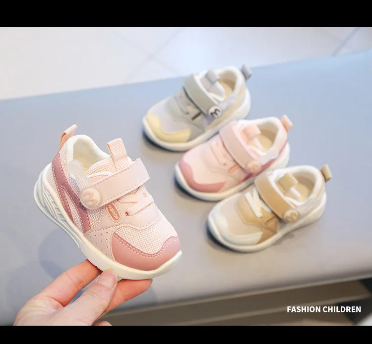 Baby Shoes Soft Breathable Toddler Sneakers Spring Autumn Infant Shoes Baby Boy Girl Casual Sport Shoes Outdoor Walking Shoes