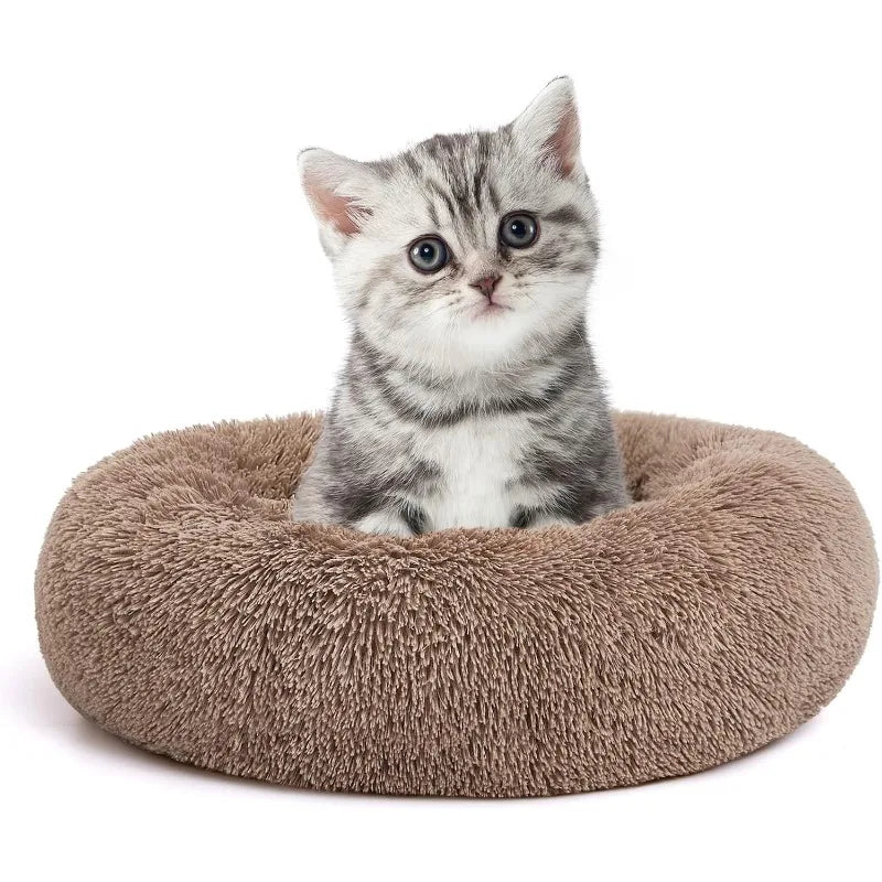 Orthopedic Dog Bed Comfortable Donut Cuddler Round Dog Bed Ultra Soft Washable Dog and Cat Cushion Bed (20''/23''/30'')