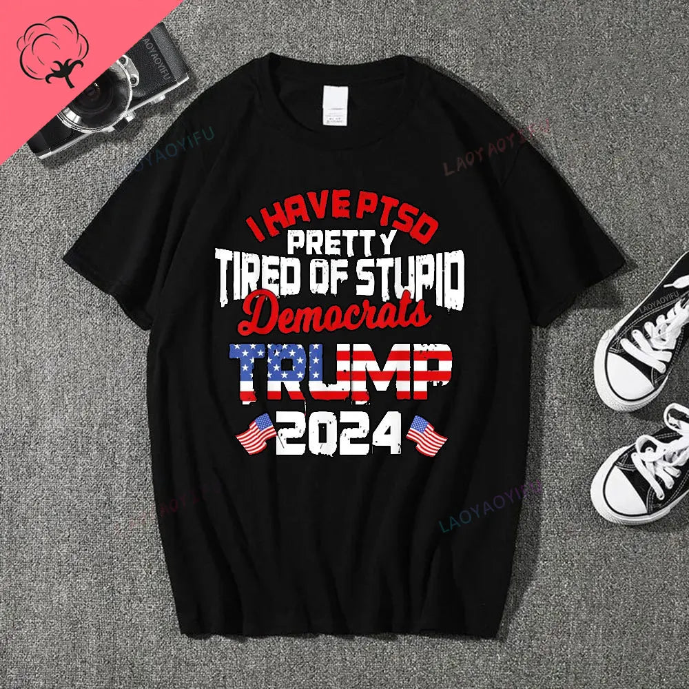 Trump clothes Trump Was Right about Everything Donald Trump Supporter Printing T-Shirt Fashion Cotton O-Neck Short Sleeve Casual Mens T Shirt