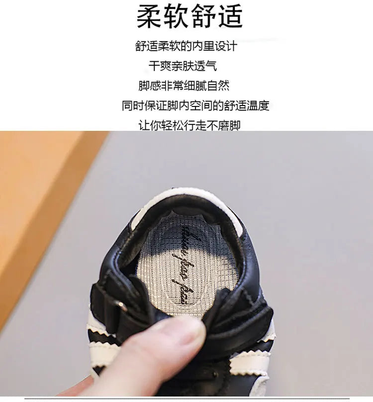 Boys And Girls Canvas Shoes Children's School Performance Shoes Babys Children Biscuit Bottom Breathable Kids Fashion Shoes