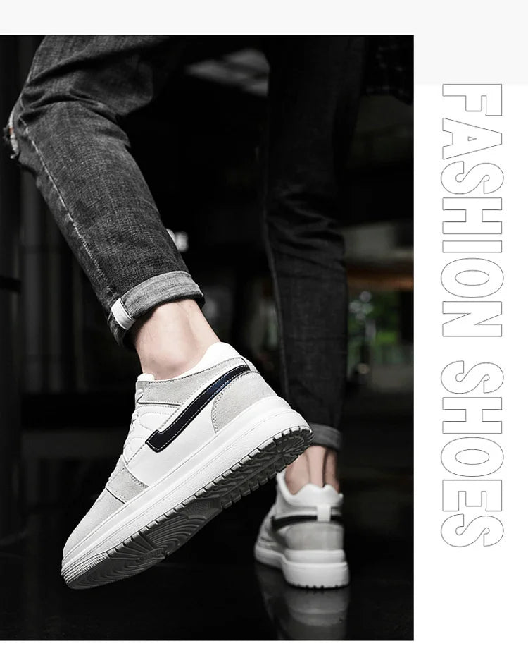 2023 Men Elevator Shoes heightening sneakers for men 6cm 8cm breathable height increased shoes for man sports shoes