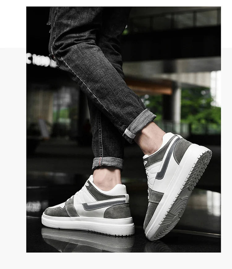 2023 Men Elevator Shoes heightening sneakers for men 6cm 8cm breathable height increased shoes for man sports shoes