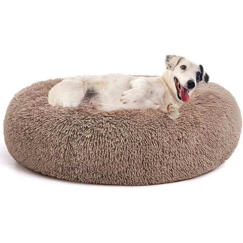 Orthopedic Dog Bed Comfortable Donut Cuddler Round Dog Bed Ultra Soft Washable Dog and Cat Cushion Bed (20''/23''/30'')