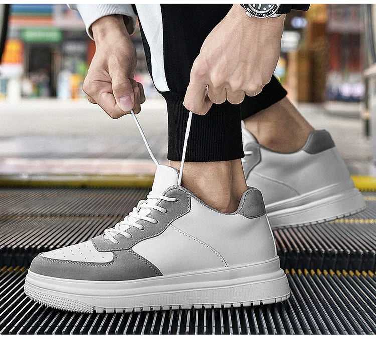 New Elevator Shoes Men Sneakers Summer Hidden Heels Heightening Shoes For Male Wedges Insole 6CM 8CM 10CM Casual Height Shoes