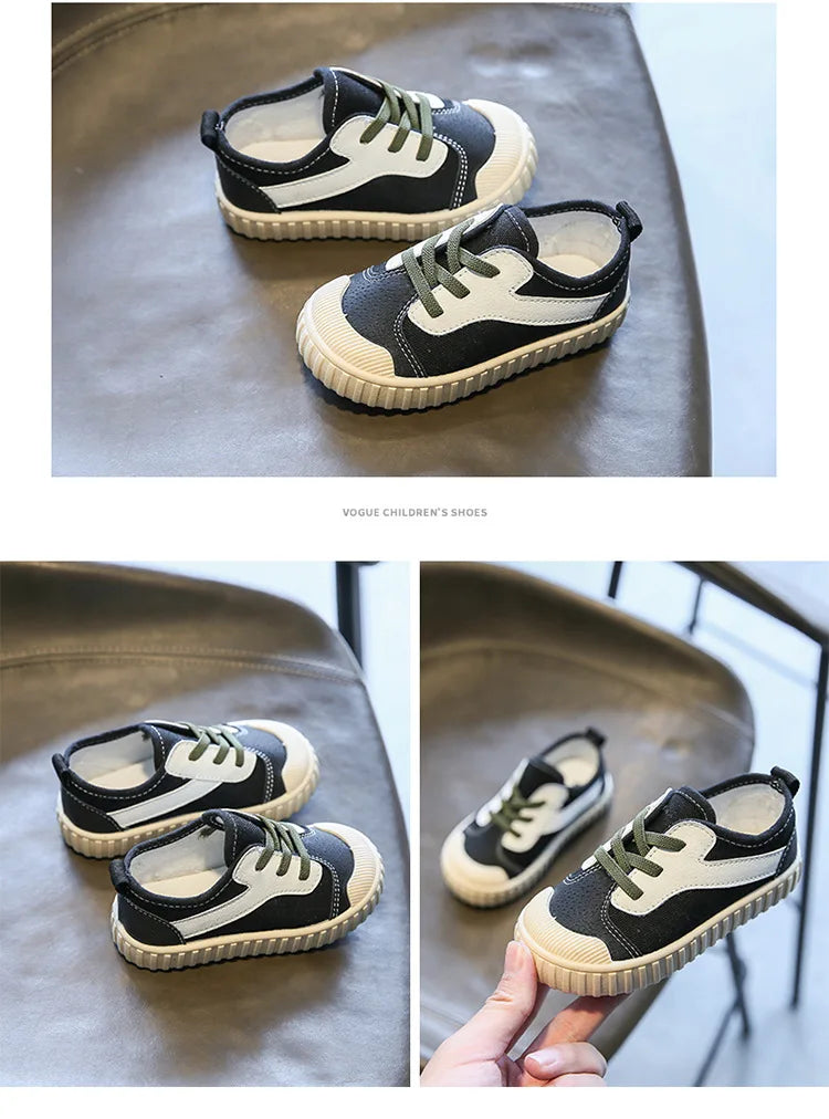 Kids Casual Shoes Boys Sneakers Girls Canvas Shoes Fashion Classic Breathable Soft Spring Autumn 2023 Brand New Children Shoes