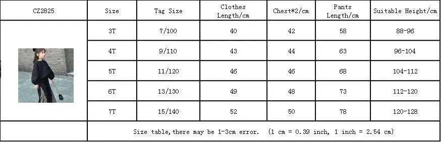 2023 Spring and Autumn Girls' Set Fashionable Children's Clothing Sets Girls' Plaid Big Bow Sweater+ Pants Set Fashion Kids Outf