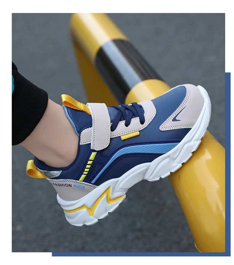 Kids Casual Boys Shoes Soft Sole Kids Shoes Non-slip Sneakers Shoes Outdoor Student's Children Pink Girls Sport Walking Footwear