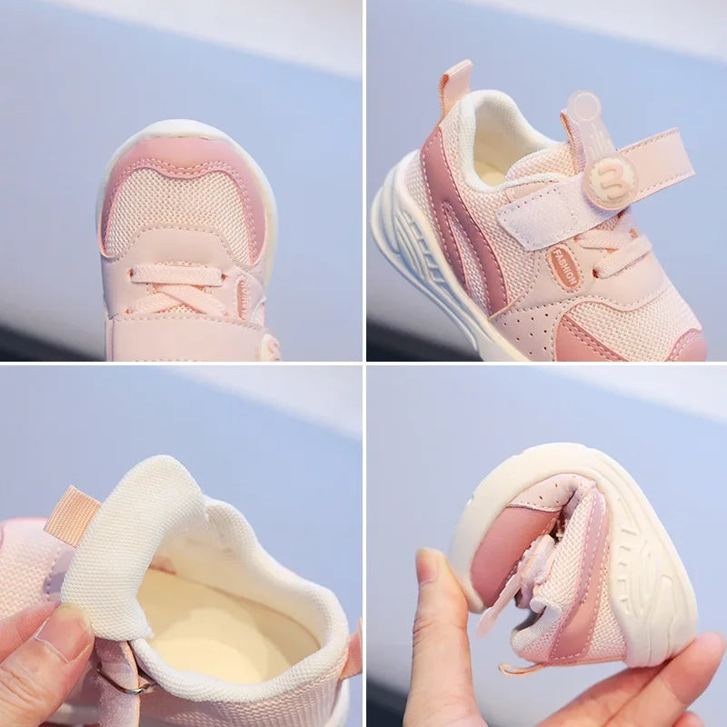 Baby Shoes Soft Breathable Toddler Sneakers Spring Autumn Infant Shoes Baby Boy Girl Casual Sport Shoes Outdoor Walking Shoes