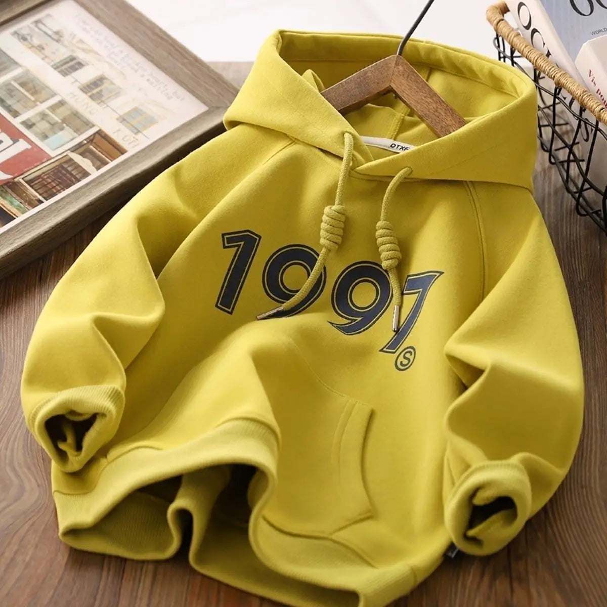 3-15Y Children's Hooded Sweater Korean Version Leisure Boys and Girls' Sports Sweater New Teenage Boys' Pullover Hoodie